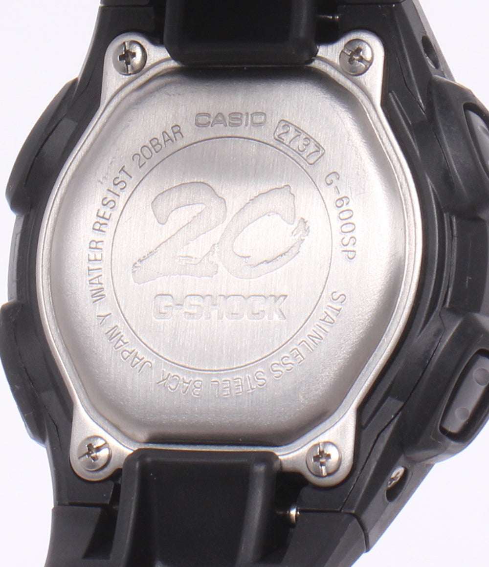 CASIO 腕時計 20周年記念 G-SHOCK クオーツ ブラック G-600SP メンズ カシオ