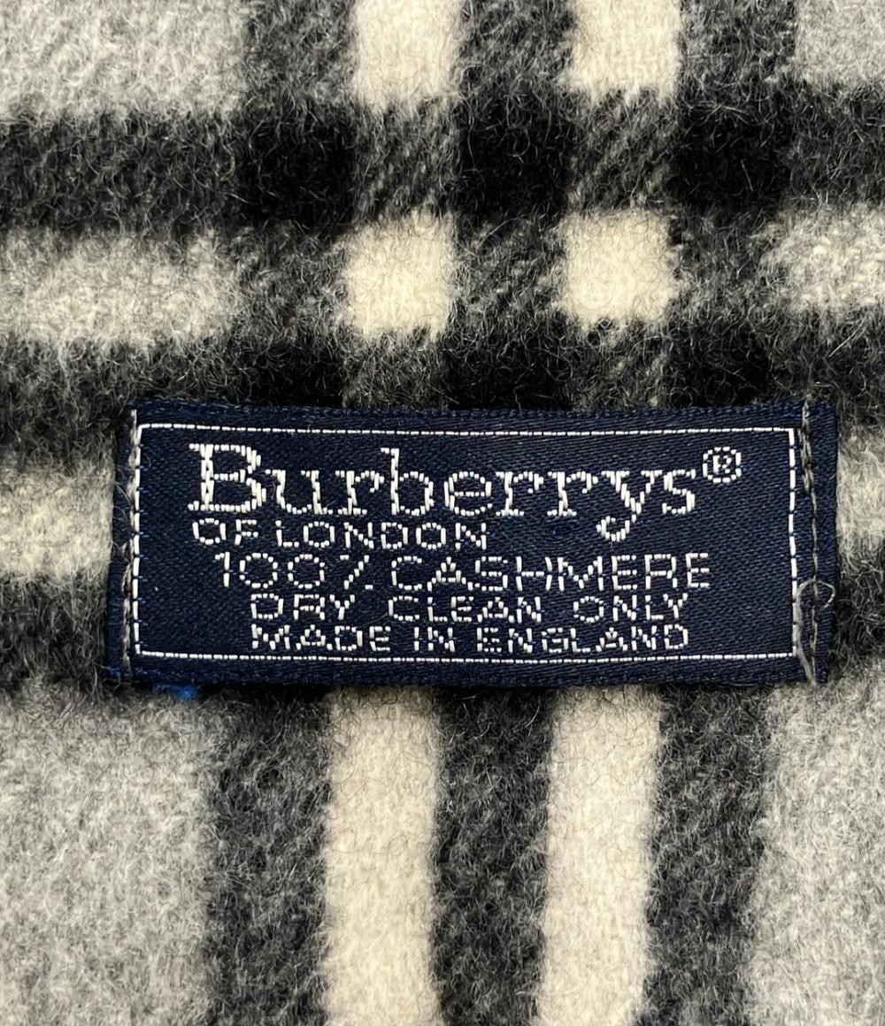 バーバリーズ マフラー カシミヤ 100% チェック柄 レディース Burberrys
