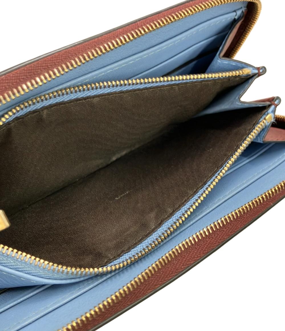 MULBERRY ラウンドファスナー長財布 レザー レディース マルベリー