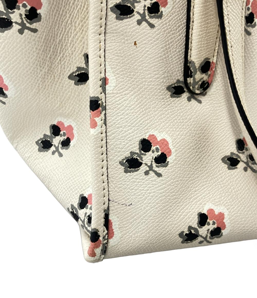 COACH 2WAY ハンドバッグ ショルダーバッグ 斜め掛け 花柄 34774
