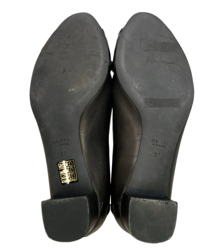 GUCCI オープントゥパンプス ホースビット 264964 レディース SIZE 37 (23.5cm) グッチ