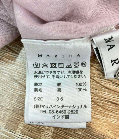 MARIHA 長袖ワンピース ピンク レディース SIZE 36 (S) マリハ