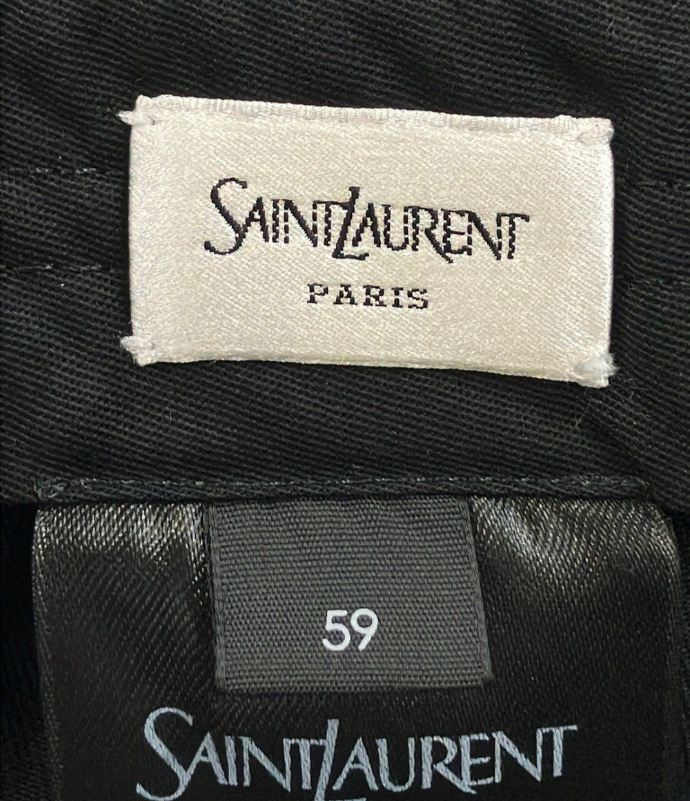 SAINT LAURENT キャップ アジャスター式 レディース メンズ SIZE 59 サンローラン