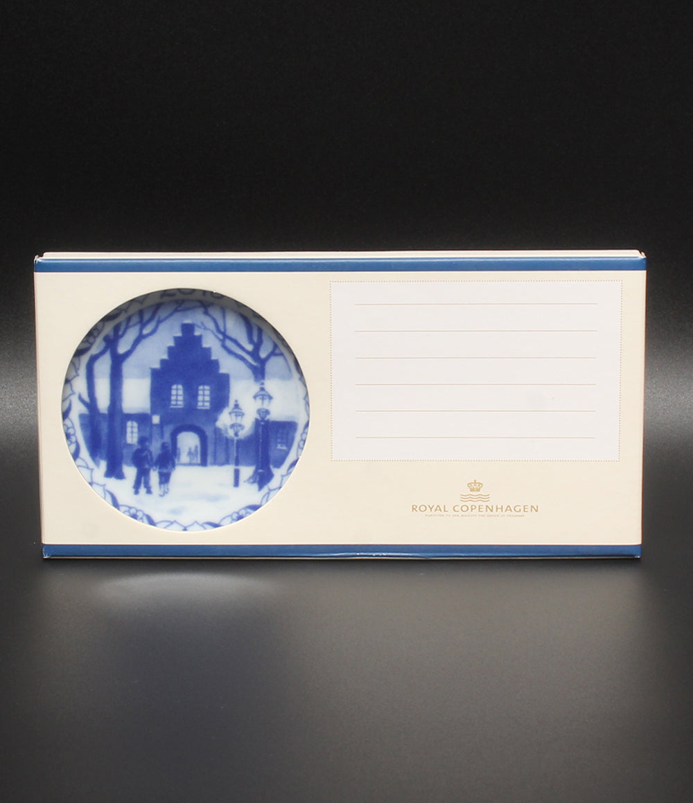 美品 Royal Copenhagen ミニプラケット ミニイヤープレート 8cm 2013 ロイヤルコペンハーゲン