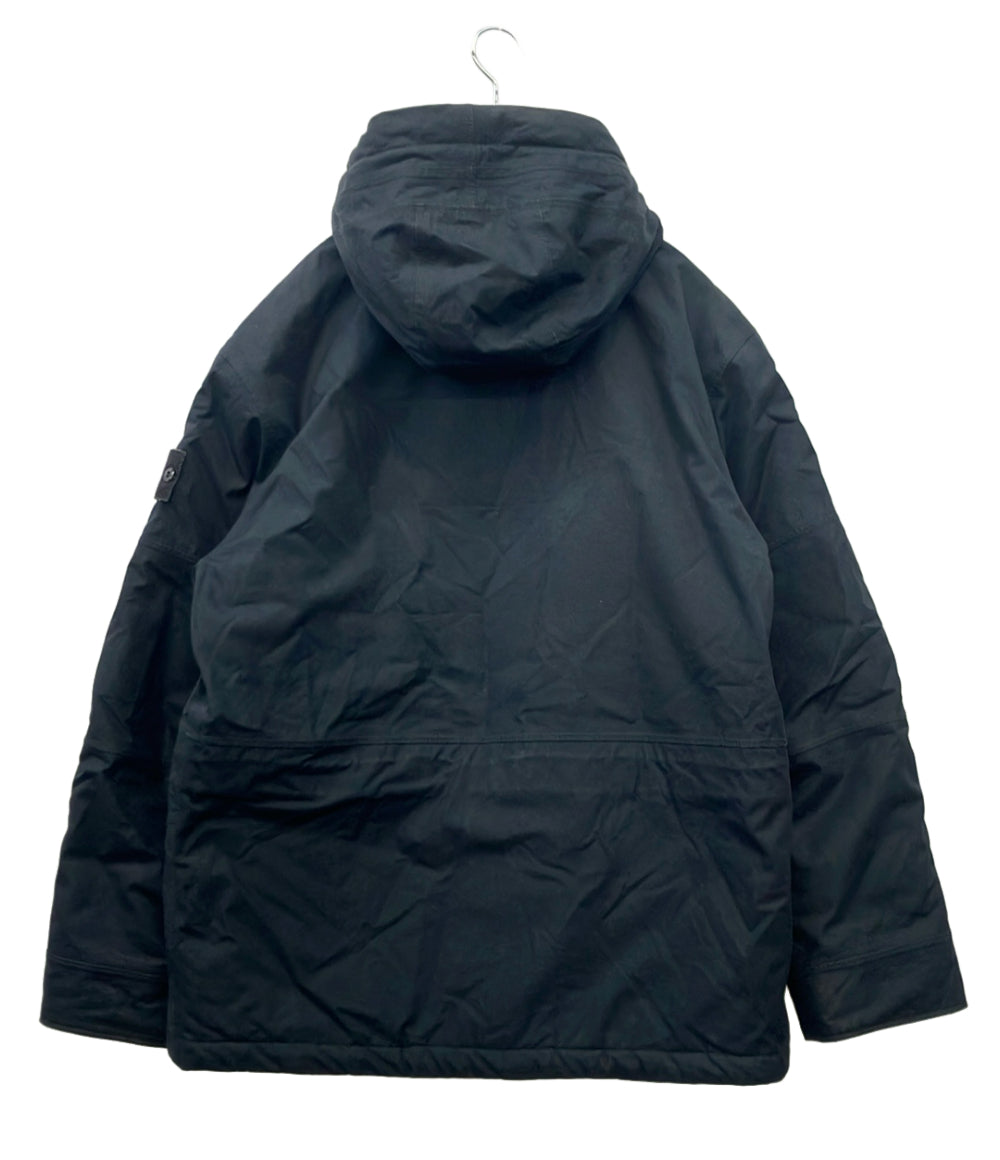 STONE ISLAND フーデッドブルゾン 中綿ジャケット スナップボタン ダブルジップ 23AW 7915420f1 メンズ SIZE M ストーンアイランド