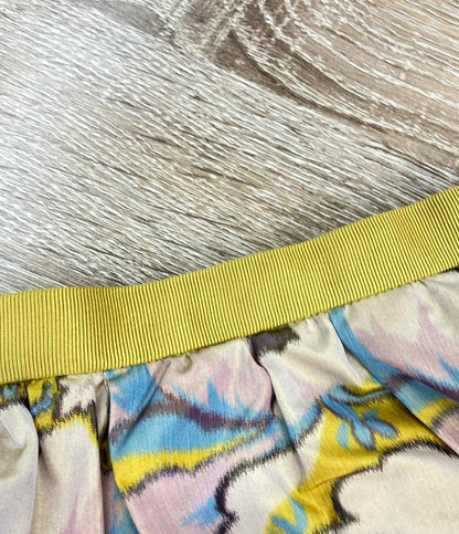 Drawer ロングスカート フラワープリント タックフレア 6524-299-1665 レディース SIZE 36 (XS) ドゥロワー