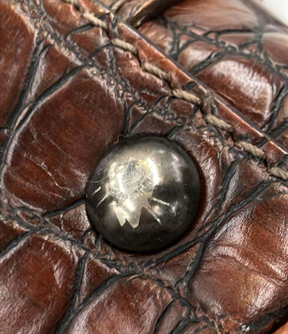 MIUMIU ハンドバッグ クロコ型押し レディース ミュウミュウ