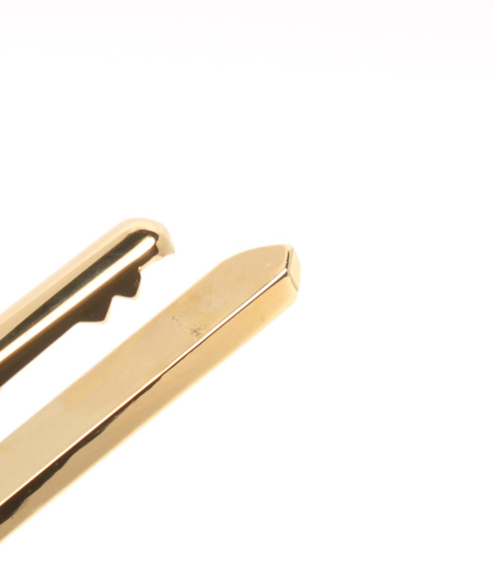 美品 イヴ・サンローラン タイバー タイピン カフス ロゴ 2点セット メンズ YVES SAINT LAURENT