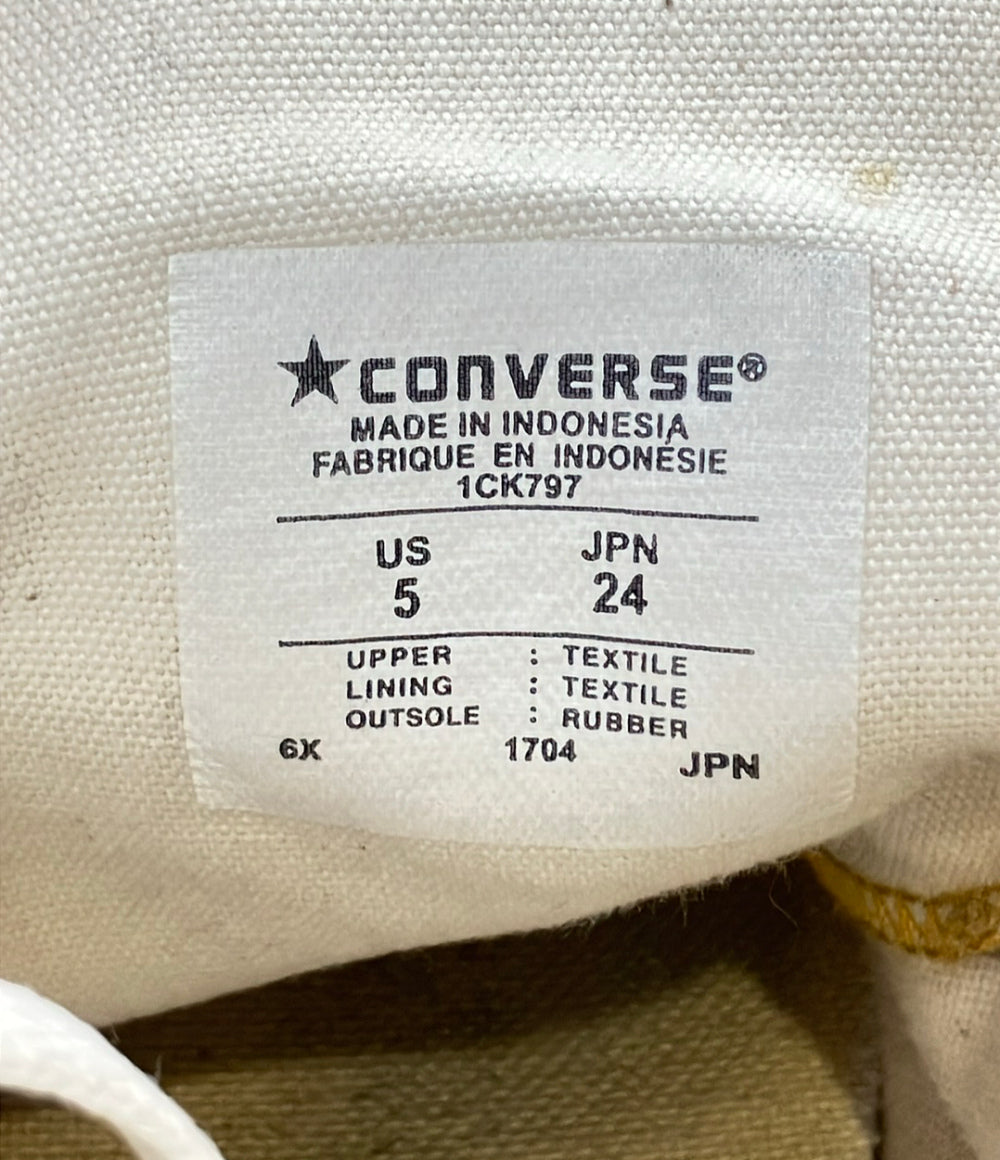 CONVERSE ハイカットスニーカー ALL STAR 100 COLORS HI 1CK797 レディース SIZE 24.0 コンバース