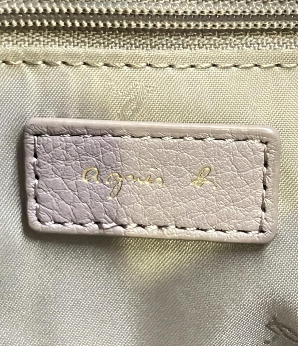 agnes b. 2WAY ハンドバッグ ショルダーバッグ 斜め掛け レディース アニエスベー