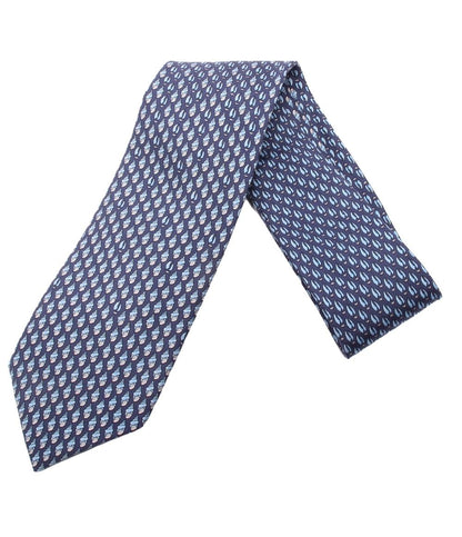 美品 エルメス ネクタイ シルク100％ 貝柄 メンズ HERMES