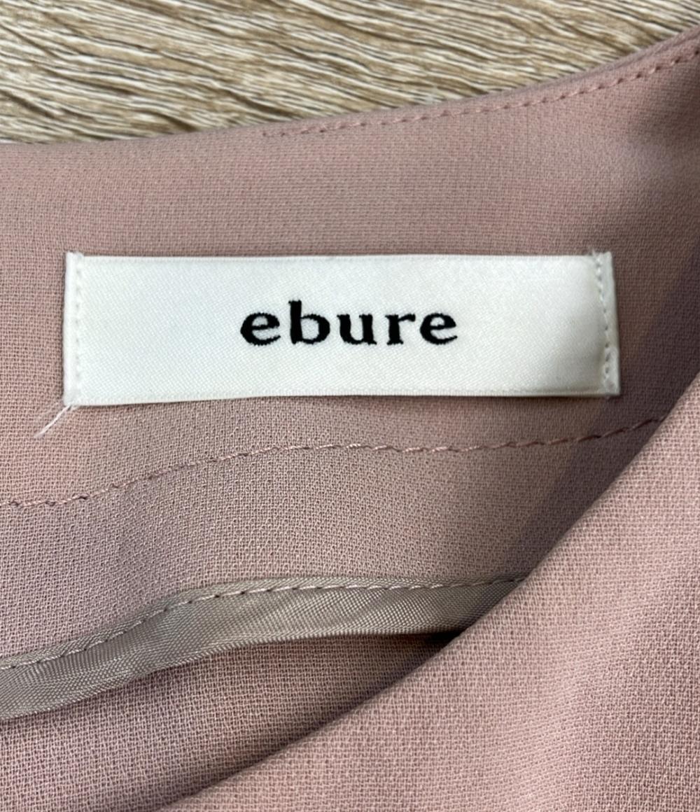 エブール 半袖ワンピース ロングワンピース キーネックワンピース 3110300425 レディース SIZE 38 (S) ebure