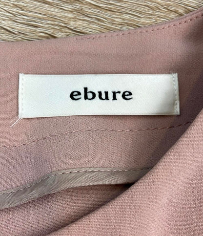 エブール 半袖ワンピース ロングワンピース キーネックワンピース 3110300425 レディース SIZE 38 (S) ebure