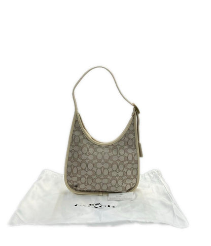 美品 COACH ショルダーバッグ 肩掛け シグネチャー C2588 レディース コーチ