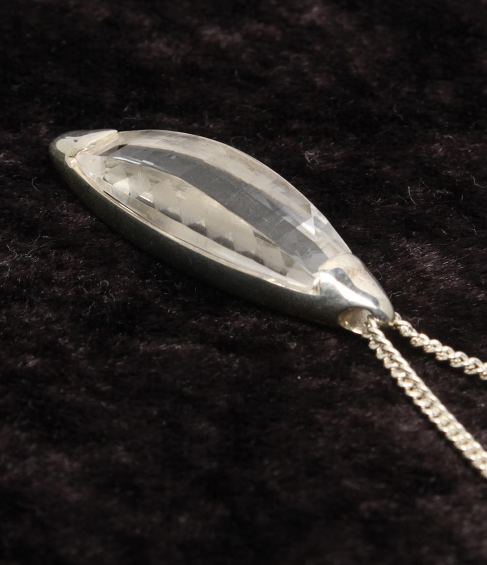 4℃ ネックレス SV 水晶 クォーツ レディース ヨンドシー