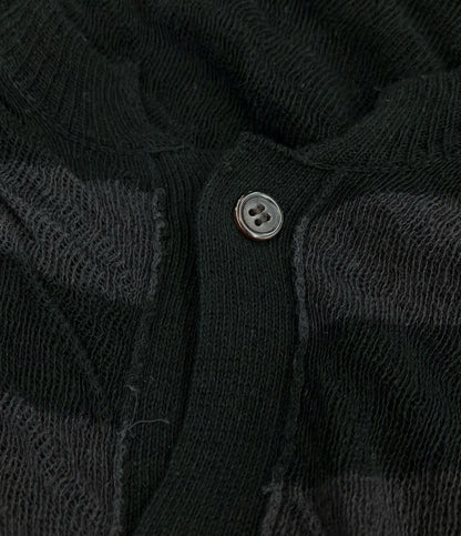 Yohji Yamamoto POUR HOMME 長袖カーディガン ボーダー HG-K85-085 メンズ SIZE 3 (L) ヨウジヤマモトプールオム