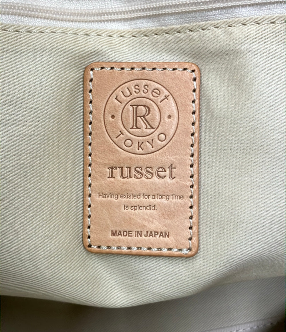 russet トートバッグ ショルダーバッグ 2WAY 斜め掛け レディース ラシット