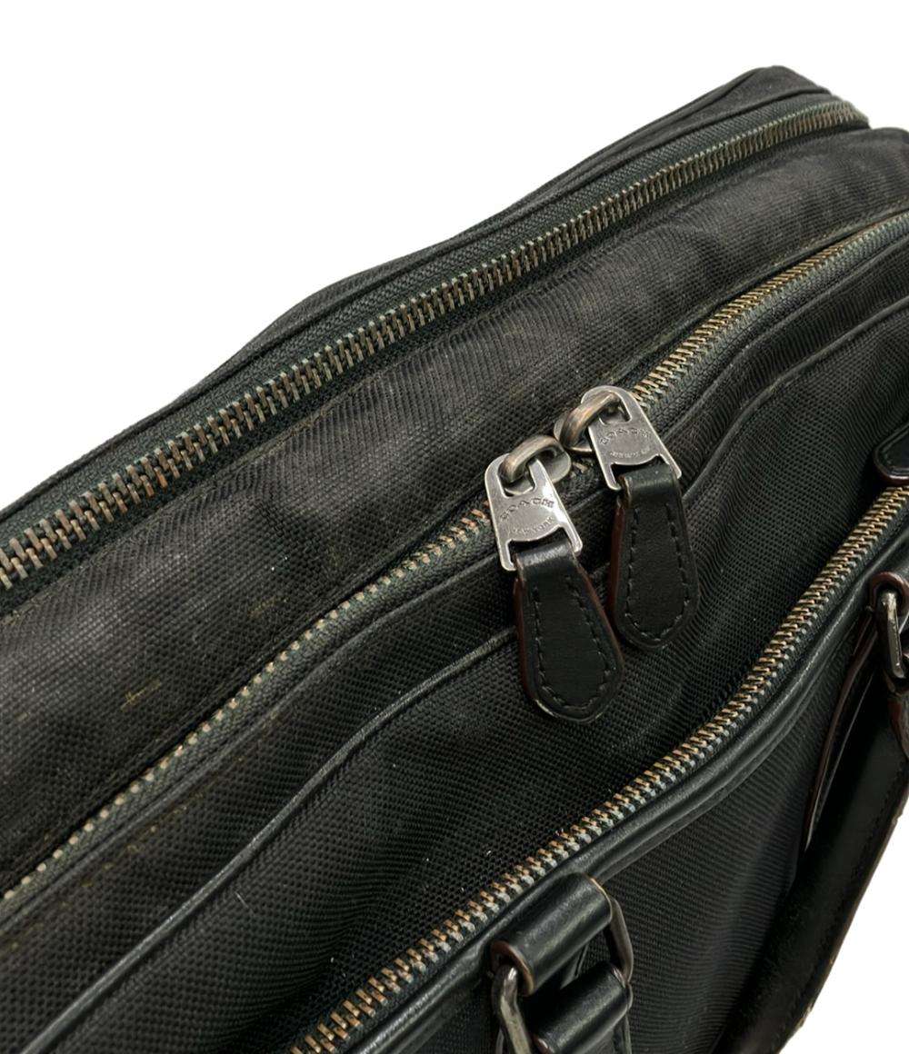 訳あり COACH 2way ビジネスバッグ ブリーフケース ショルダーバッグ