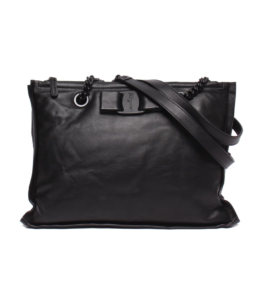 Salvatore Ferragamo ショルダーバッグ 肩掛け ヴァラ VIVA BOW レディース サルバトーレフェラガモ