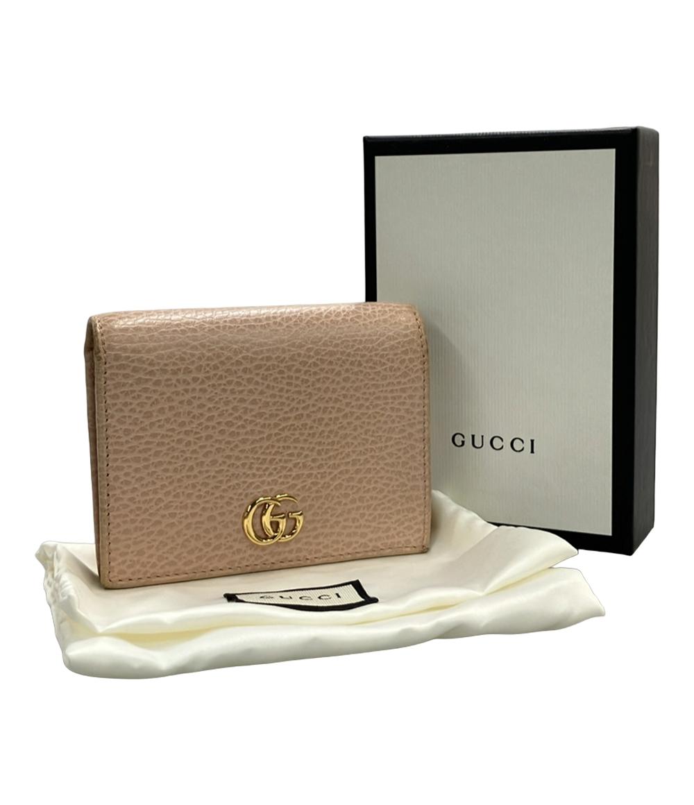 グッチ 二つ折り財布 GGマーモント 456126 493075 レディース GUCCI