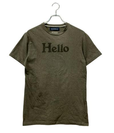 MADISONBLUE 半袖Tシャツ Hello MB999-7101 メンズ SIZE 1 (S) マディソンブルー