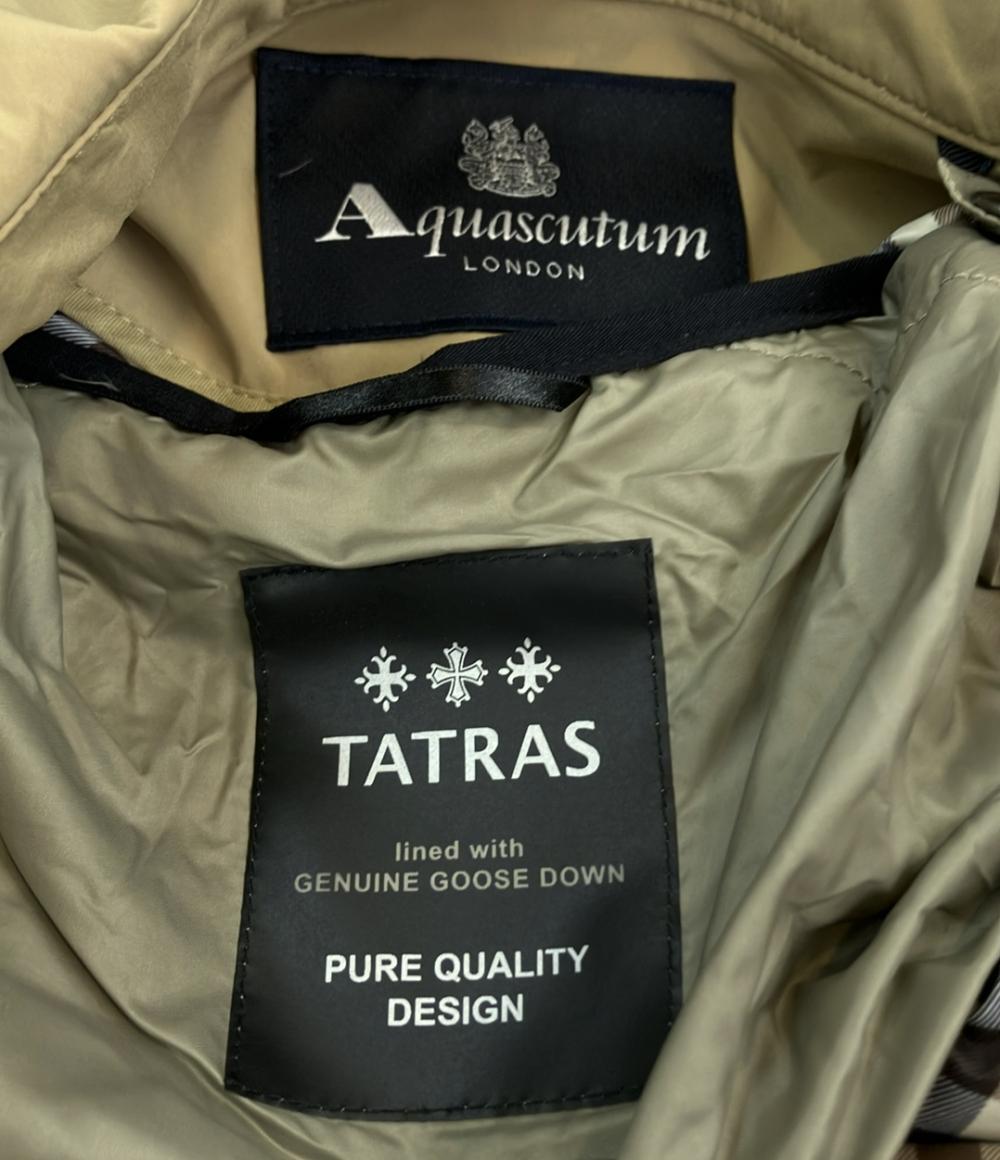 Aquascutum TATRAS トレンチコート ライナーダウン ギンガムチェック
