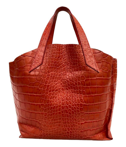 Furla ハンドバッグ クロコ型押し レディース フルラ