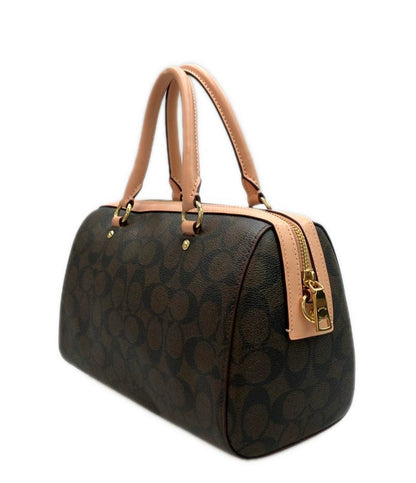美品 COACH 2way ハンドバッグ ショルダーバッグ 斜め掛け シグネチャー 83607 レディース コーチ