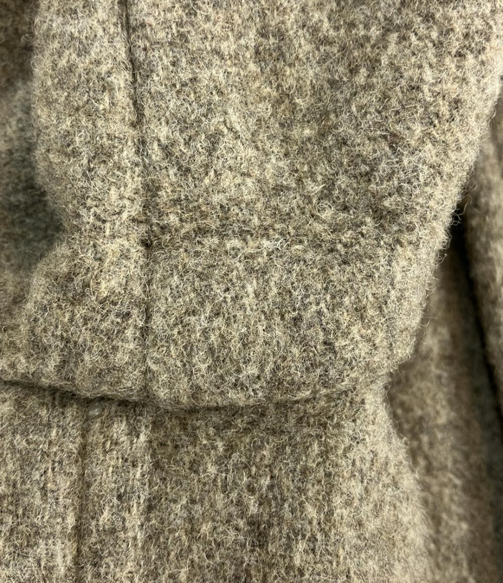 ダントン ノーカラーコート レディース SIZE 34 Danton