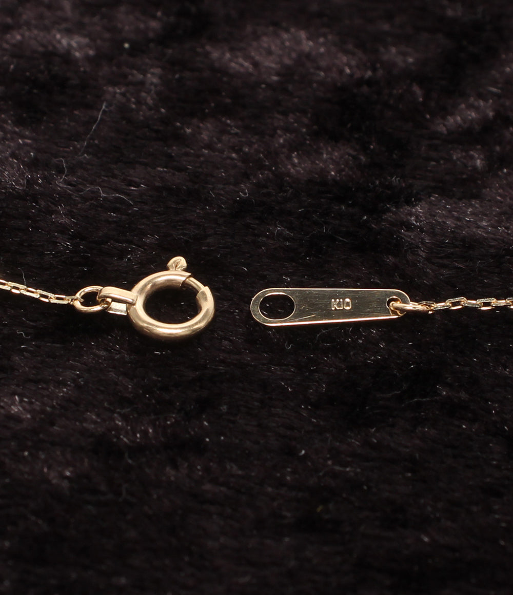 美品 VENDOME AOYAMA ネックレス K10 ダイヤ レディース ヴァンドームアオヤマ