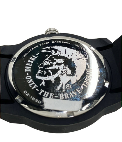 DIESEL 腕時計 クオーツ ブラック DZ-1830 メンズ ディーゼル