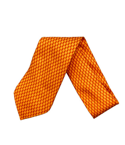 HERMES ネクタイ シルク100% メンズ エルメス