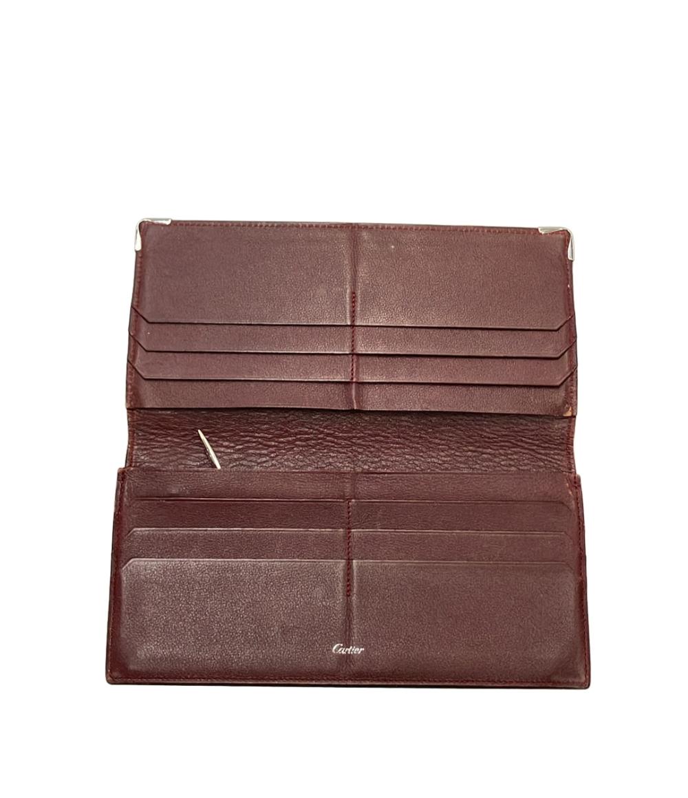 Cartier 二つ折り財布 レザー マストドゥカルティエ L3001363 ユニセックス カルティエ