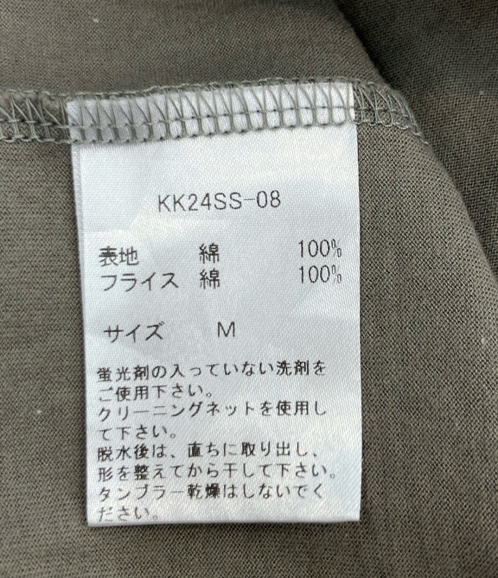 Avec deuxclefs 半袖Tシャツ ほつれ加工 24SS レディース SIZE M アヴェク デュクレ