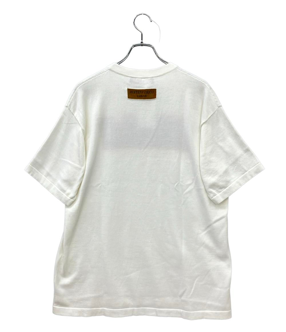 LOUIS VUITTON 半袖ニット LVロゴコットン半袖Tシャツ RM232M HAO HPN15W メンズ SIZE L ルイ・ヴィトン