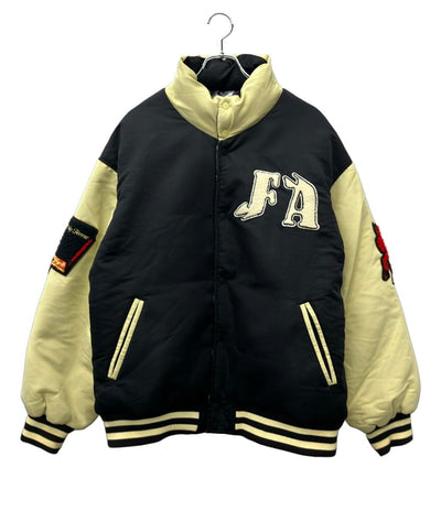 FUCKING AWESOME 中綿ジャケット ブルゾン  リバーシブル REVERSIBLE VARSITY PUFFER JACKET メンズ SIZE 2X ファッキンオーサム