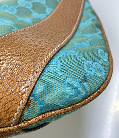 GUCCI ショルダーバッグ 肩掛け GGキャンバス 124357 002214 レディース グッチ