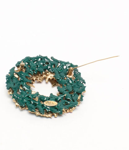 Violetta ブローチ クリスマス リースモチーフ レディース ヴィオレッタ