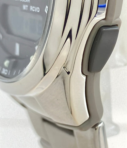 CASIO 腕時計 ソーラー ブラック WVA-M600 メンズ カシオ