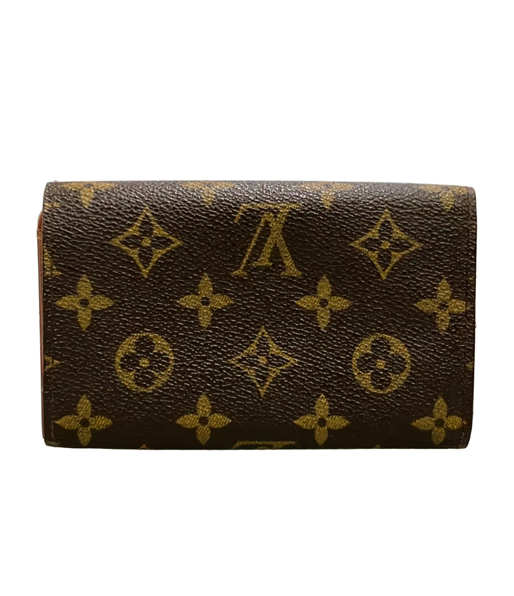 LOUIS VUITTON 二つ折り財布 ポルトモネ ビエ トレゾール モノグラム M61730 レディース ルイ・ヴィトン