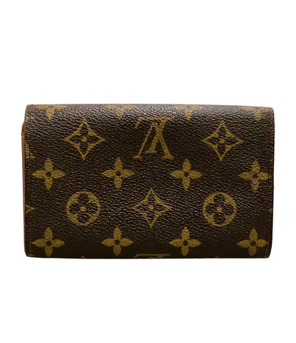 LOUIS VUITTON 二つ折り財布 ポルトモネ ビエ トレゾール モノグラム M61730 レディース ルイ・ヴィトン