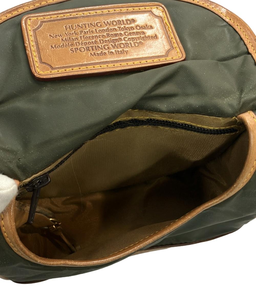 訳あり ハンティングワールド ショルダーバッグ 斜め掛け メンズ HUNTING WORLD