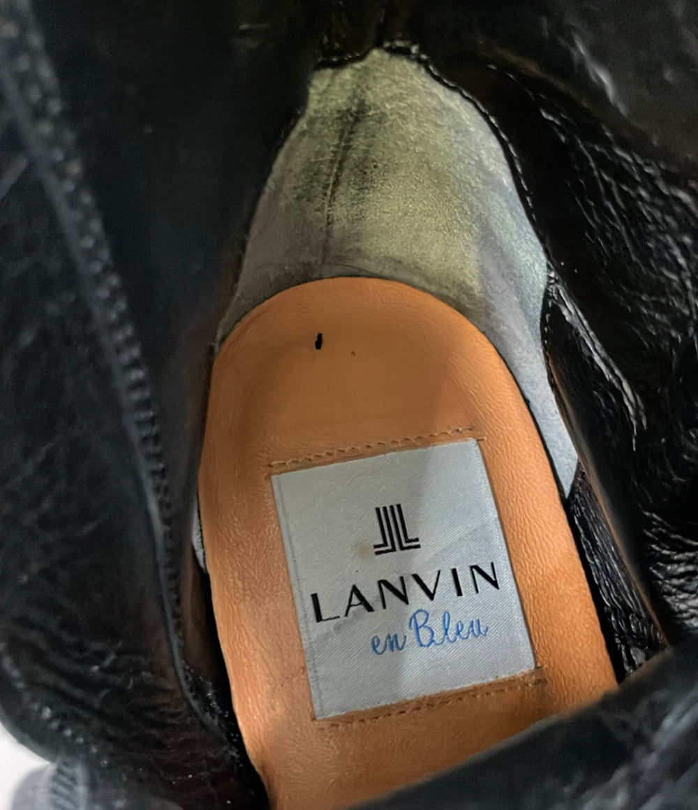 LANVIN en Bleu ショートブーツ レディース SIZE 23.0 ランバンオンブルー