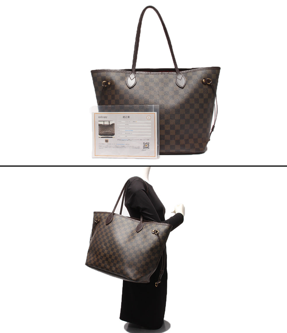 LOUIS VUITTON トートバッグ ネヴァーフルMM ダミエ N51105 レディース ルイ・ヴィトン