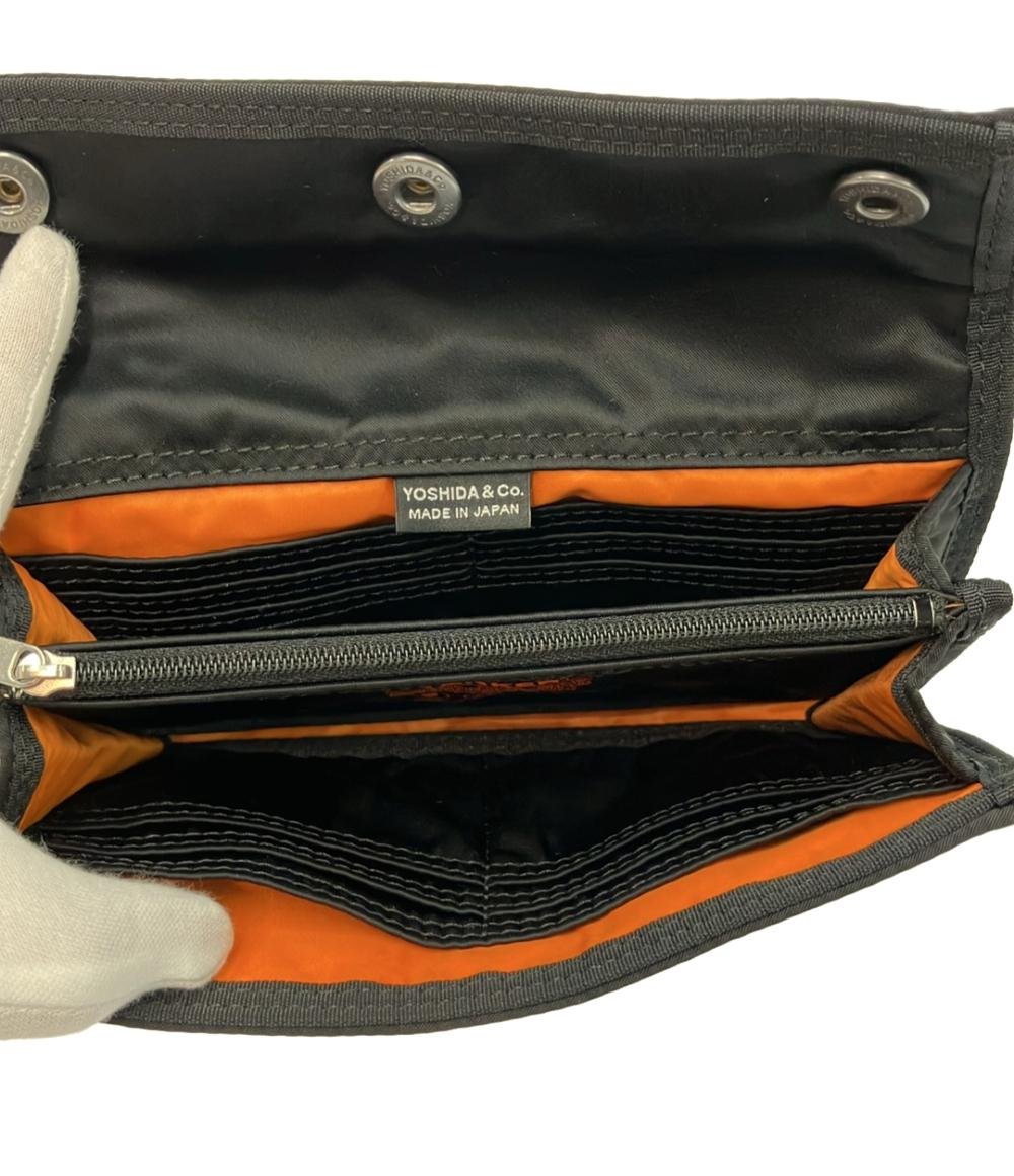 美品 PORTER 長財布 ポケット ウォレット L タンカー メンズ ポーター