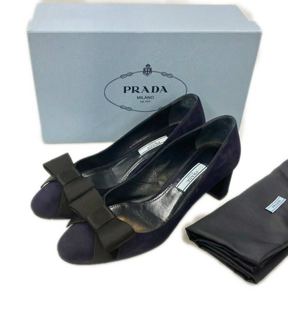 PRADA パンプス リボン レディース SIZE 36 1/2 プラダ