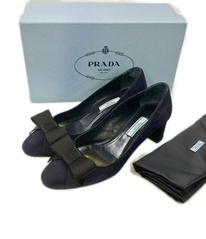 PRADA パンプス リボン レディース SIZE 36 1/2 プラダ