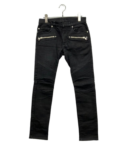 BALMAIN バイカーデニムパンツ S8H9131T134 メンズ SIZE 27 バルマン