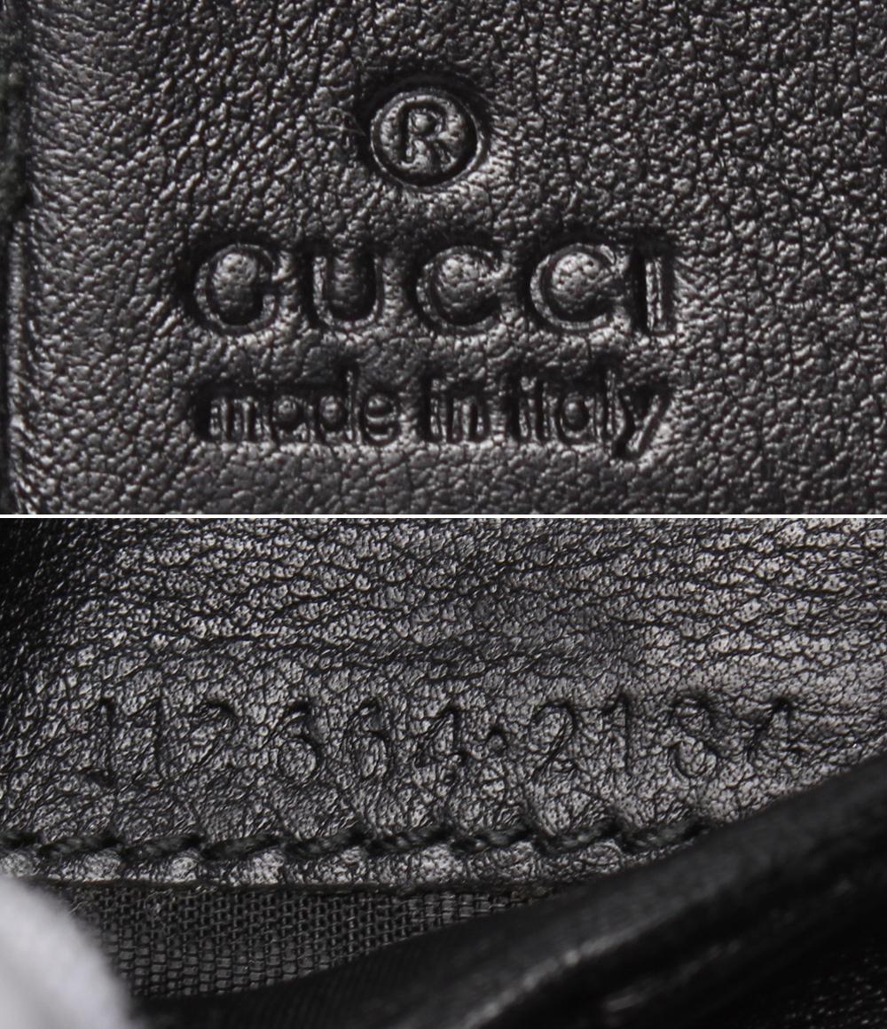 GUCCI Wホック二つ折り財布 グッチシマ 112664 2184 レディース メンズ