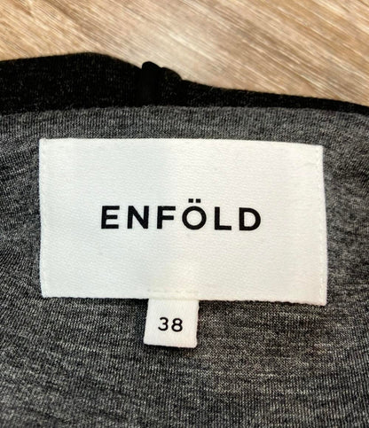 ENFOLD ボンディングダッフルコート 22SS 300FS130-0080 レディース SIZE 38 (M) エンフォルド